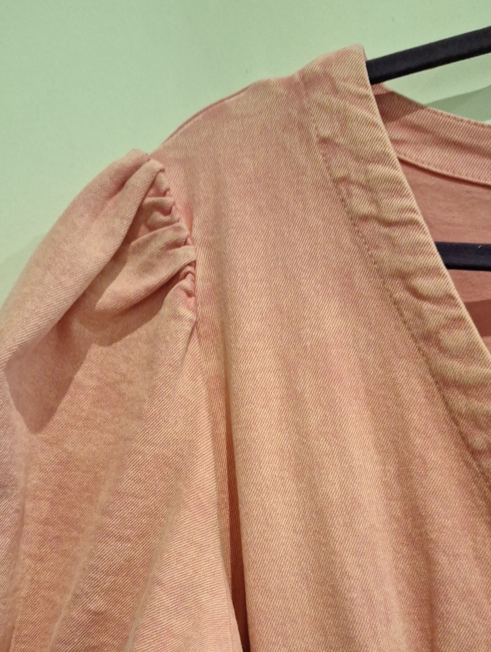 Hyacinth House Tuckernut Madeline Pink Denim Midi Dress - Picture 5 of 14